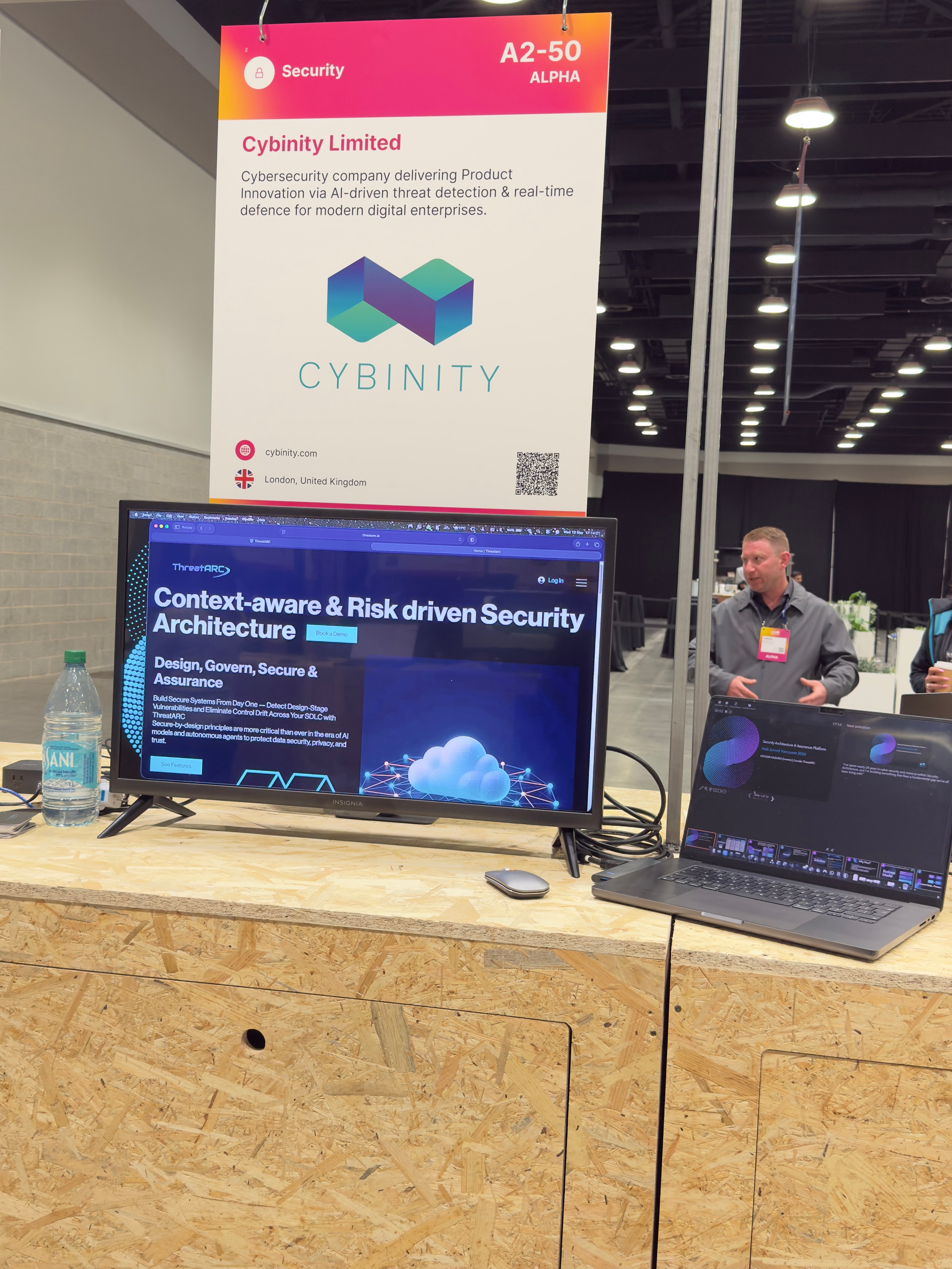 ThreatARC context-aware security architecture platform showcased at Web Summit Vancouver 2026